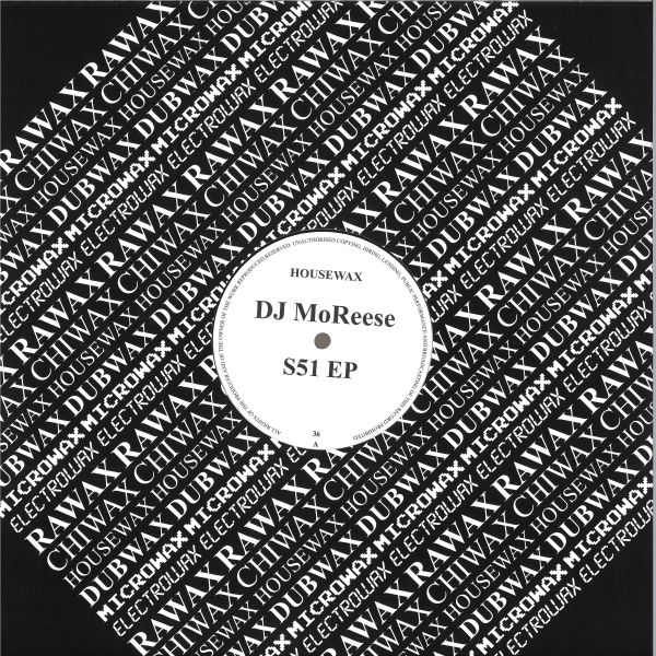 Dj Moreese — S51 EP vinyl cover