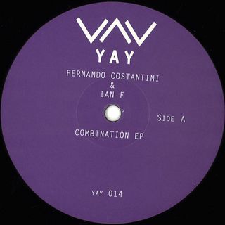 Ian F, Fernando Costantini — Combination EP vinyl cover