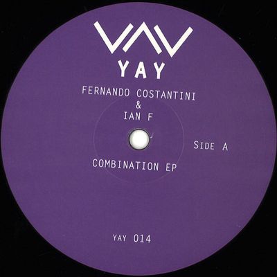 Ian F, Fernando Costantini — Combination EP vinyl cover