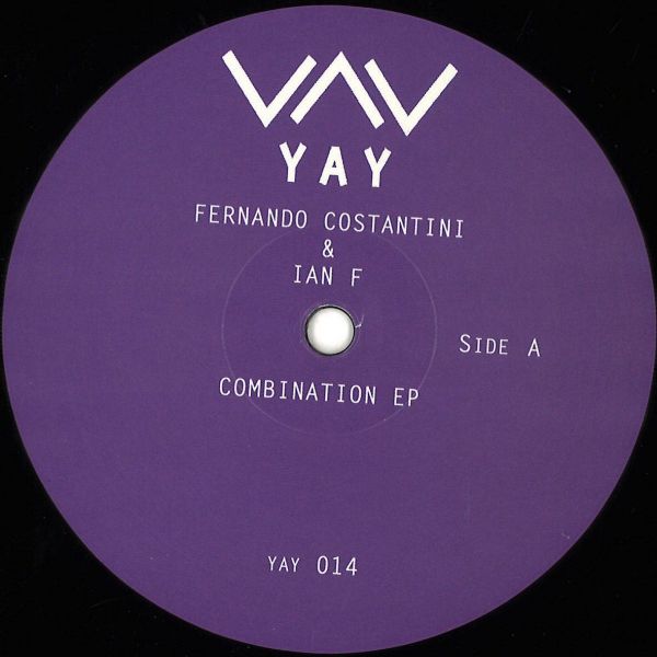 Ian F, Fernando Costantini — Combination EP vinyl cover