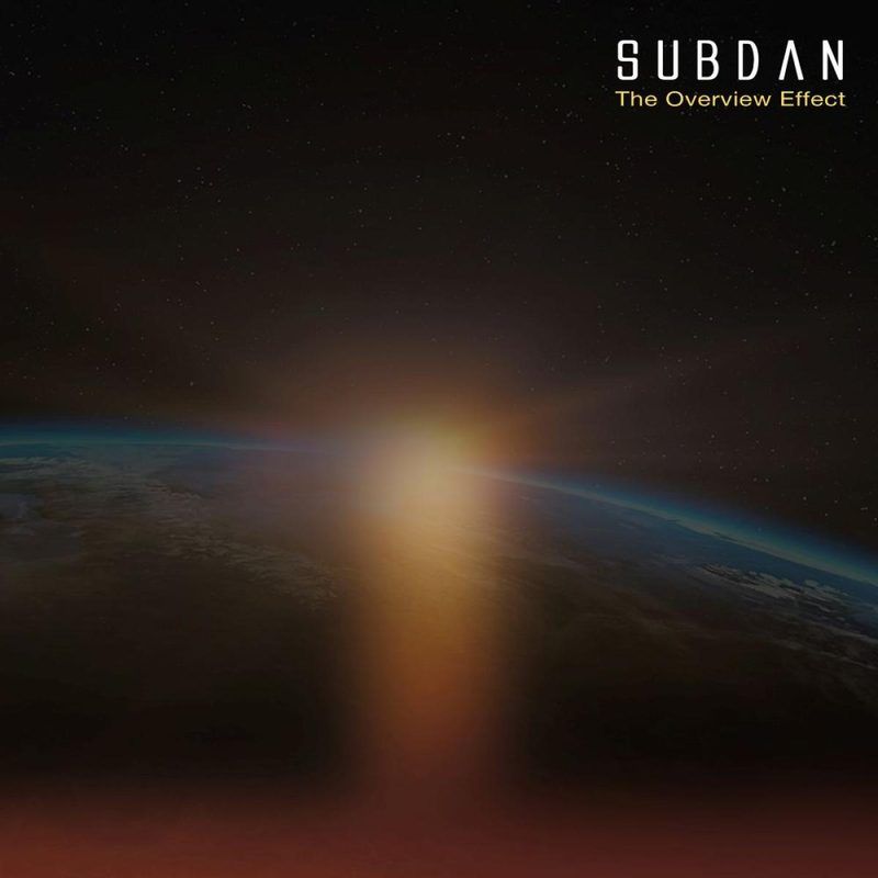 SubDan — The Overview Effect LP vinyl cover