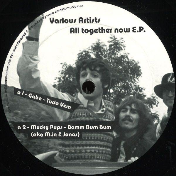 Komm Mit Musik Limited — All Together Now Ep vinyl cover