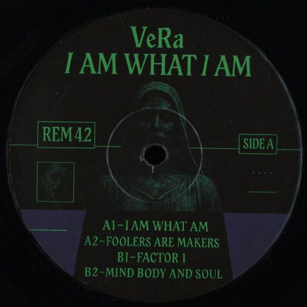 VeRa — I Am What I Am vinyl cover