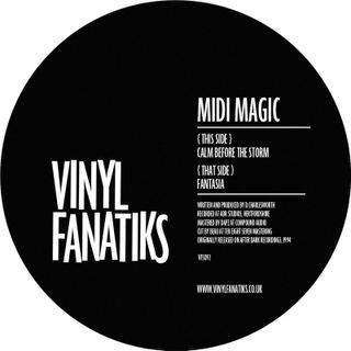 Midi Magic AKA Dave Charlesworth — Calm Before The Storm / Fantasia vinyl cover