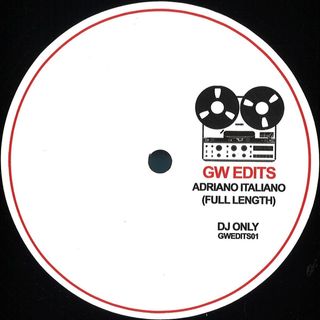 GW Edits — Adriano Italiano EP vinyl cover