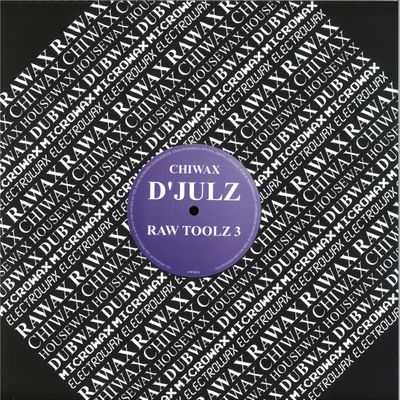 D'Julz — RAW TOOLZ 3 vinyl cover
