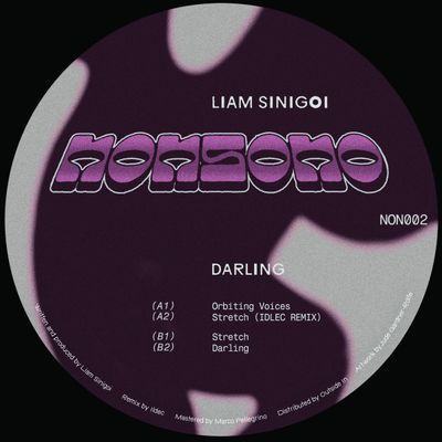 Liam Sinigoi — Darling (feat. Ildec Remix) vinyl cover
