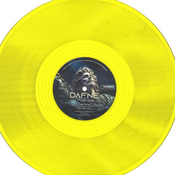 Dafne, The Titans — SHAKE ME UP EP vinyl cover