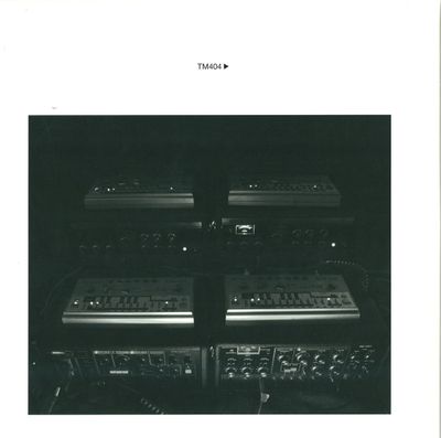 Tm404 — Tm404 LP 2x12" vinyl cover