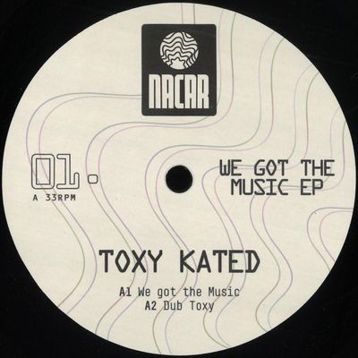 Toxy Kated — We Got The Music EP vinyl cover