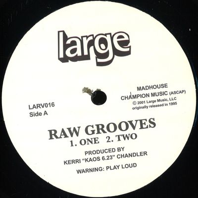 Kerri Chandler — Raw Grooves vinyl cover