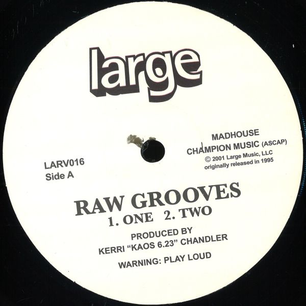 Kerri Chandler — Raw Grooves vinyl cover