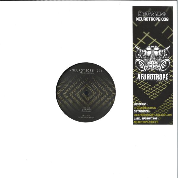 Mr Gasmask — Into Betrayal vinyl cover