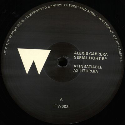 Alexis Cabrera — Serial Light EP vinyl cover