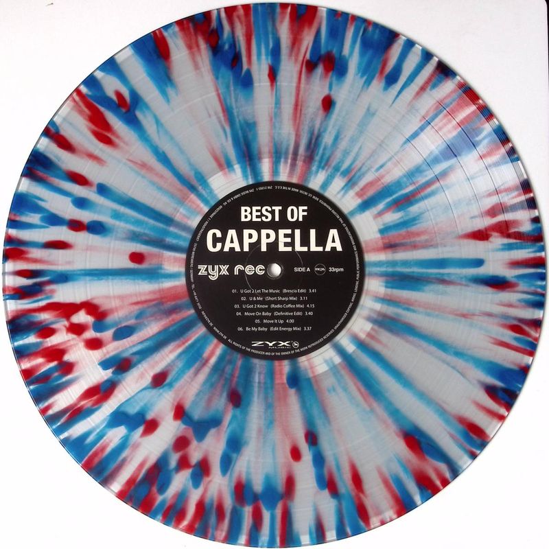 Cappella — Best Of vinyl cover