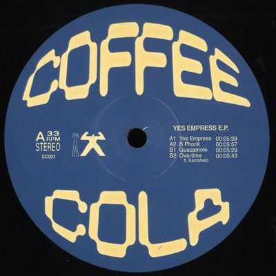 Luke Alessi — Yes Empress EP vinyl cover