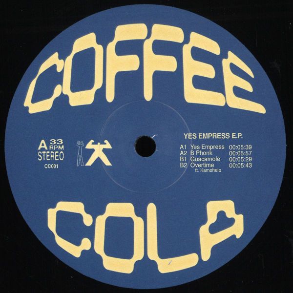 Luke Alessi — Yes Empress EP vinyl cover