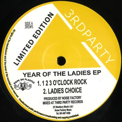 Noise Factory — Year Of The Ladies EP vinyl cover