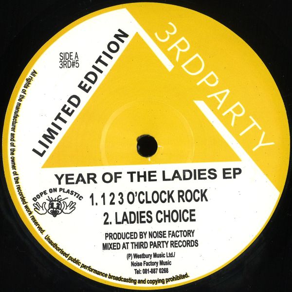 Noise Factory — Year Of The Ladies EP vinyl cover