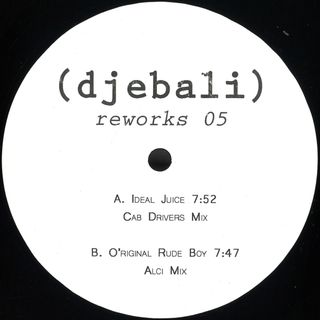 Djebali, Cab Drivers, Alci — Reworks #5 vinyl cover
