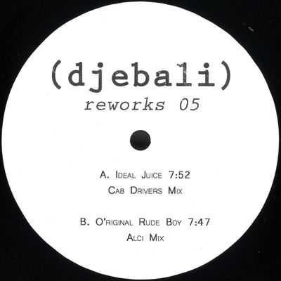 Djebali, Cab Drivers, Alci — Reworks #5 vinyl cover