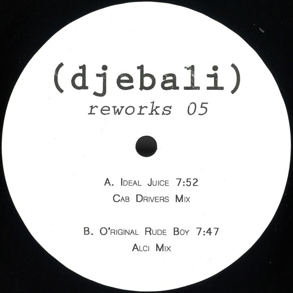 Djebali, Cab Drivers, Alci — Reworks #5 vinyl cover