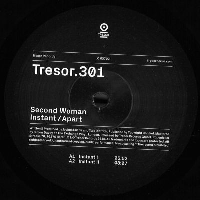 Second Woman — Instant / Apart vinyl cover