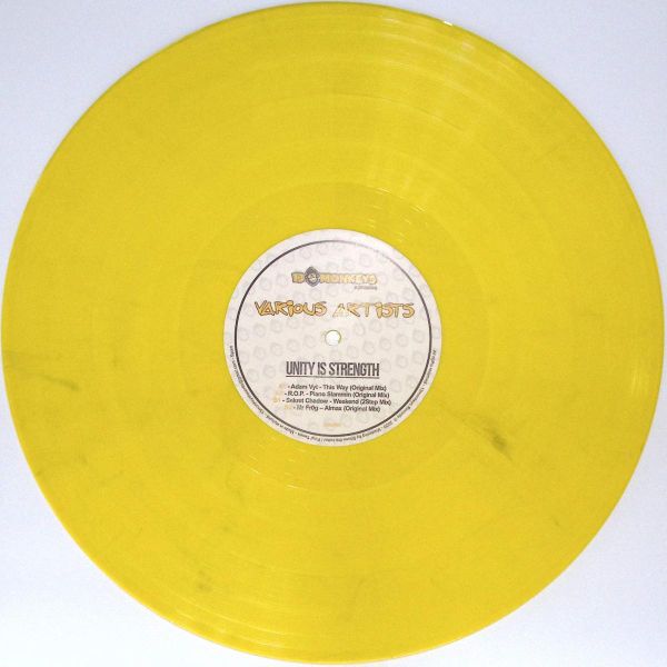 Various — Unity Is Strength EP vinyl cover