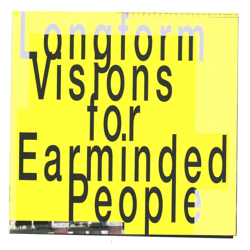 Various — Longform Visions for Earminded People vinyl cover