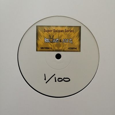 Beerus&Lex G — Super Saiyan Series: SAIYAN-1 vinyl cover