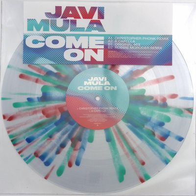Javi Mula — COME ON vinyl cover