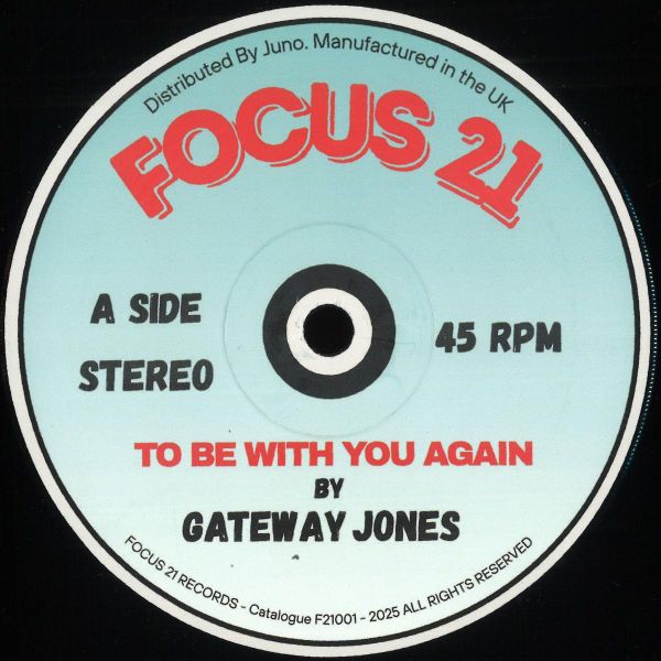 Gateway Jones — To Be With You Again vinyl cover