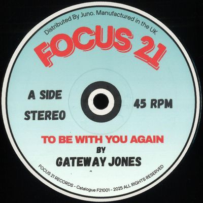 Gateway Jones — To Be With You Again vinyl cover