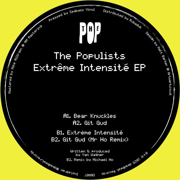 The Populists — Extrême Intensité vinyl cover