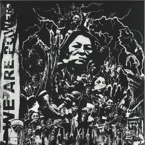 Galaxian — We Are Power LP 2x12" vinyl cover