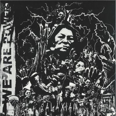 Galaxian — We Are Power LP 2x12" vinyl cover