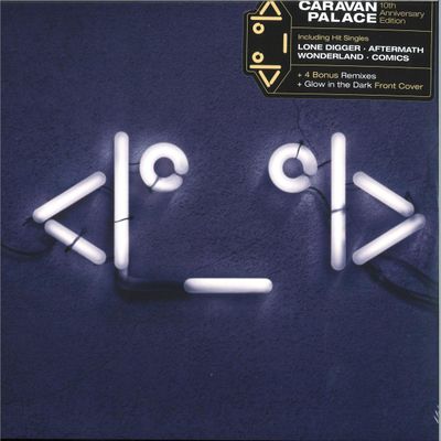 Caravan Palace — ROBOT (10TH ANNIVERSARY) LP 2x12" vinyl cover
