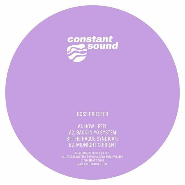 Boss Priester — CS 052 vinyl cover
