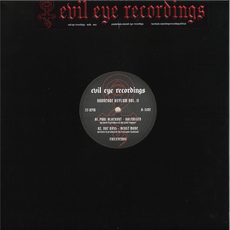 Various — Hardcore Asylum Volume II vinyl cover