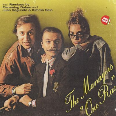 The Managers — ONE RACE vinyl cover