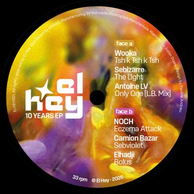 Various — El Hey 10 Years EP vinyl cover