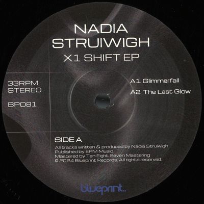 Nadia Struiwigh — X1 SHIFT vinyl cover