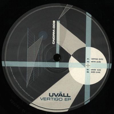 Uvall — Vertigo EP vinyl cover