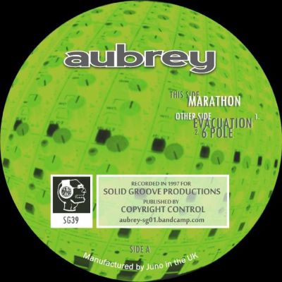 Aubrey — Marathon (reissue) vinyl cover