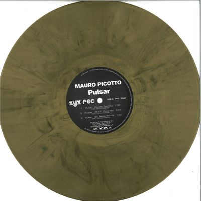 Mauro Picotto — Pulsar LP vinyl cover