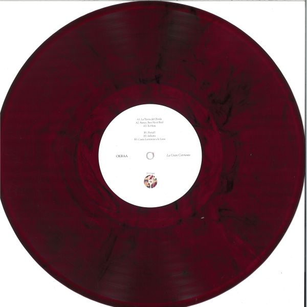 Okraa — La Gran Corriente LP 2x12" vinyl cover