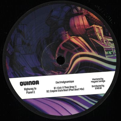 Electrodynamique — Highway to Planet E vinyl cover
