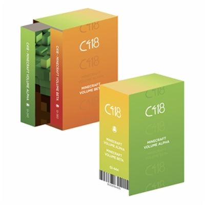 C418 — MINECRAFT VOLUME ALPHA + BETA (TAPE x 2") vinyl cover