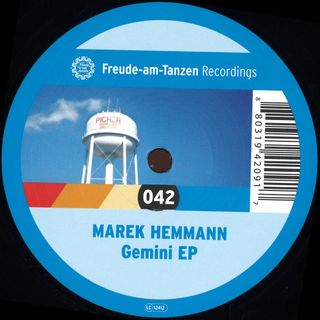 Marek Hemmann — Gemini EP vinyl cover