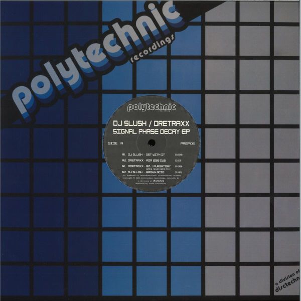 DJ Slush, Dretraxx — SIGNAL PHASE DECAY EP vinyl cover